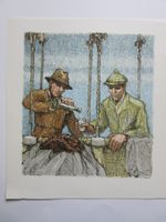 Diggelmann  Alex Walter ORIGINAL LITHOGRAPHIE SIGNIERT